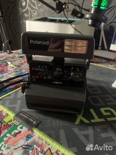 Polaroid 636 closeup