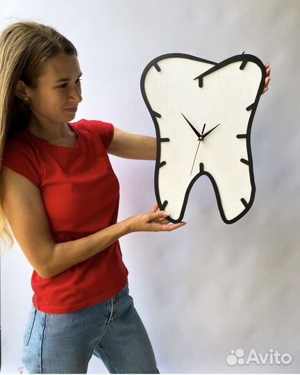 Декор для стоматологии часы