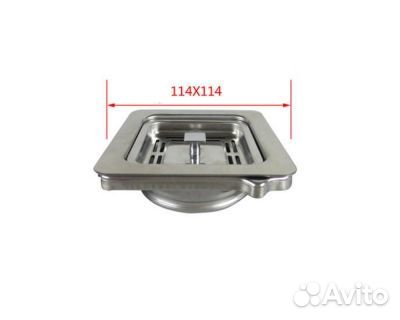 Адаптер для измельчителя пищевых отходов квадратны