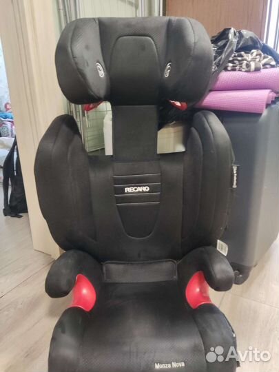 Автокресло группа 2/3(15-36 кг) recaro Monza Nova