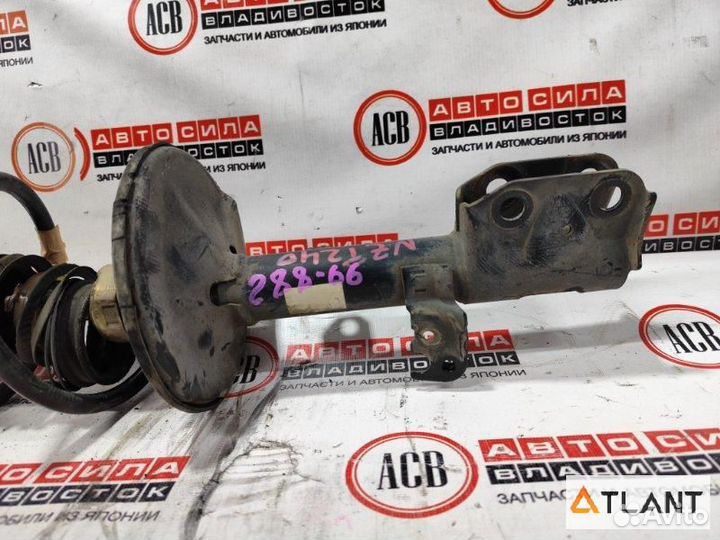 Стойка передняя левая toyota allion