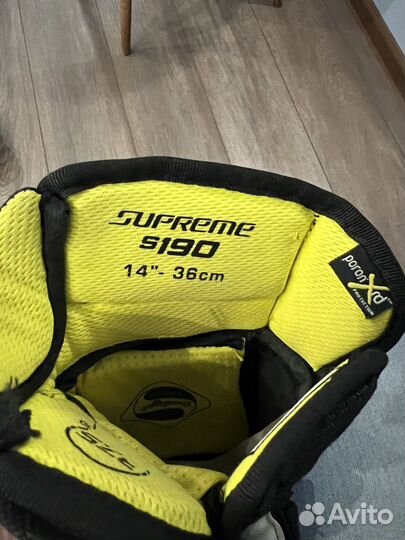 Краги хоккейные bauer s190 14