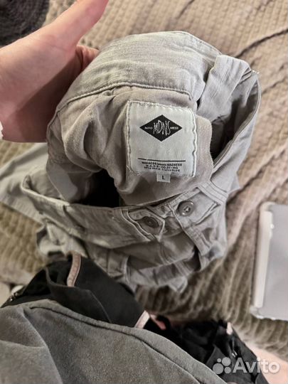 Штаны Madness Grey Logo Cargo оригинал