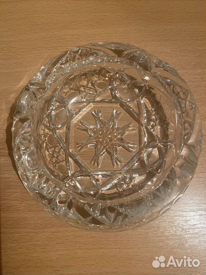 Хрустальная пепельница СССР