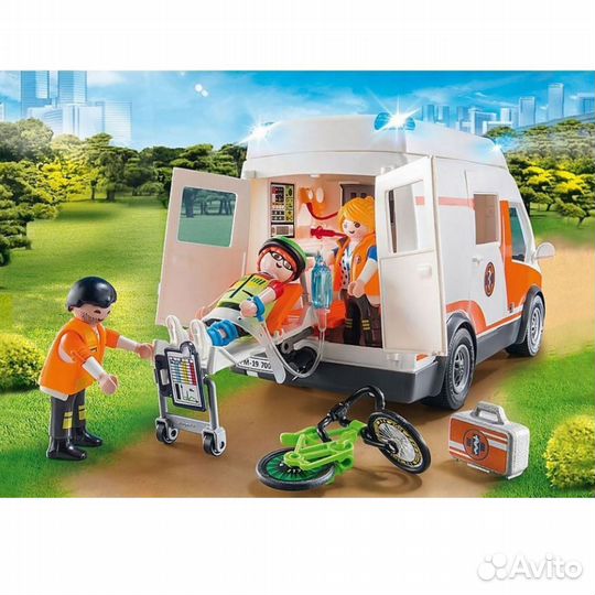 Набор с элементами конструктора Playmobil City Lif