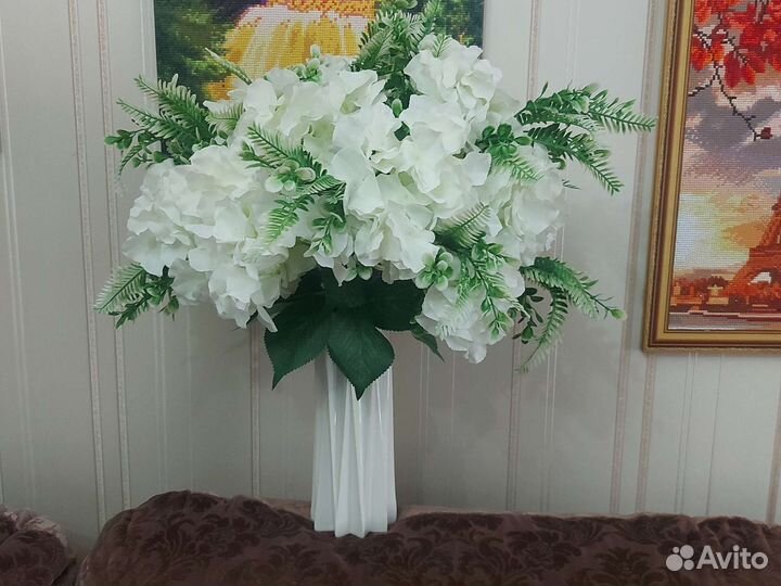 Шикарный букет искусственных цветов