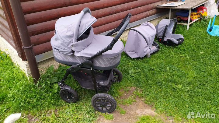 Коляска Verdi Laser Black 3 в 1