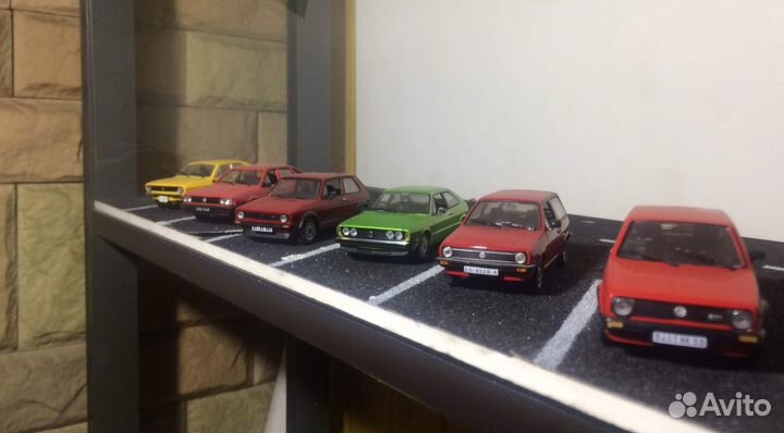 Модели автомобилей Volkswagen 1:43