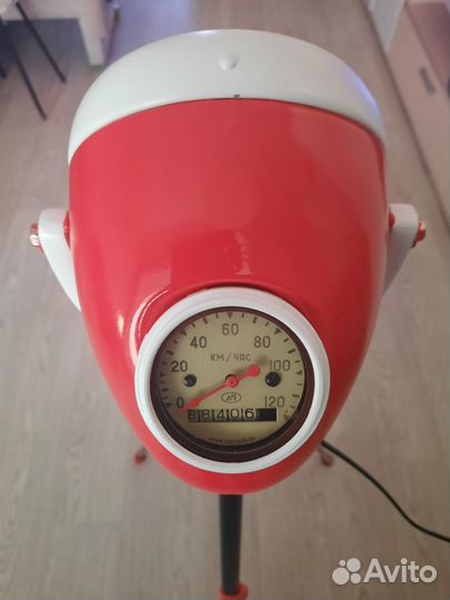 Лофт светильник из фары мотоцикла