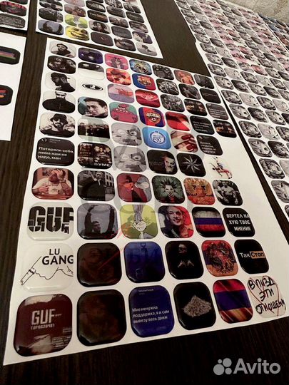 3D стикеры на телефон оптом бизнес под ключ