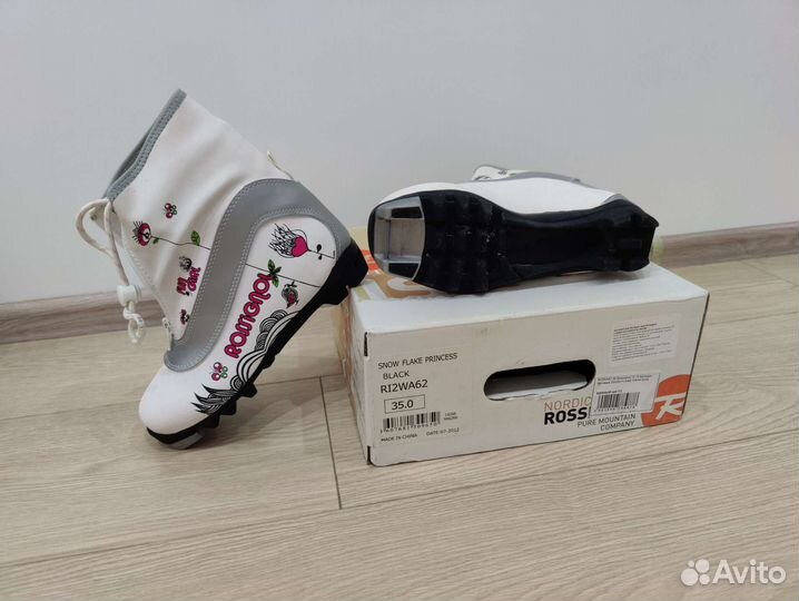 Коньки и ботинки для беговых лыж детские