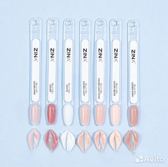 Гель-желе для наращивания ногтей Zina