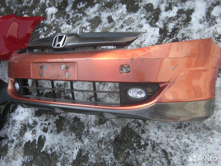 Бампер передний Honda Airwave GJ1 GJ2 2005-2010