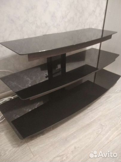 Тумба под телевизор бу стеклянная