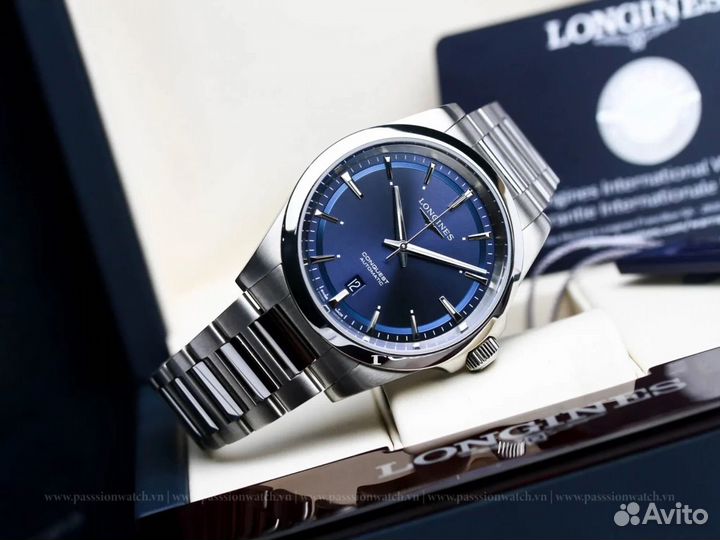 Часы Longines Conquest Blue 41 mm L3.830.4.92.6