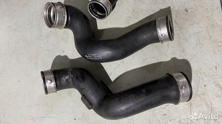 Патрубки интеркуллера Mercedes Benz W203