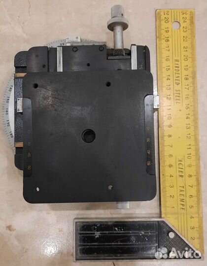 Координатный столик к микроскопу