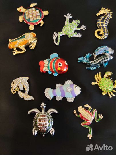 Магниты на холодильник металлические