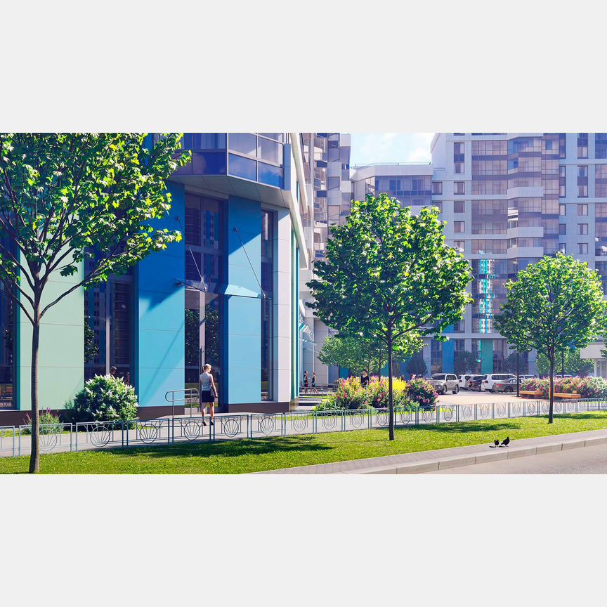 1-к. квартира, 36 м², 2/20 эт.
