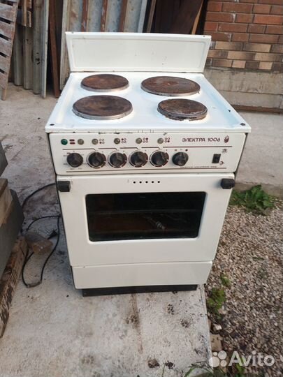 Электроплита с духовкой бу