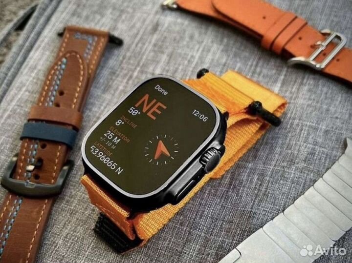 Apple Watch 9 Ultra Premium 49mm / Часы Мужские