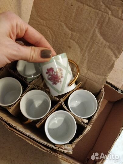 Кофейный сервиз новый