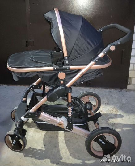 Коляска прогулочная Wisesonli 3в1