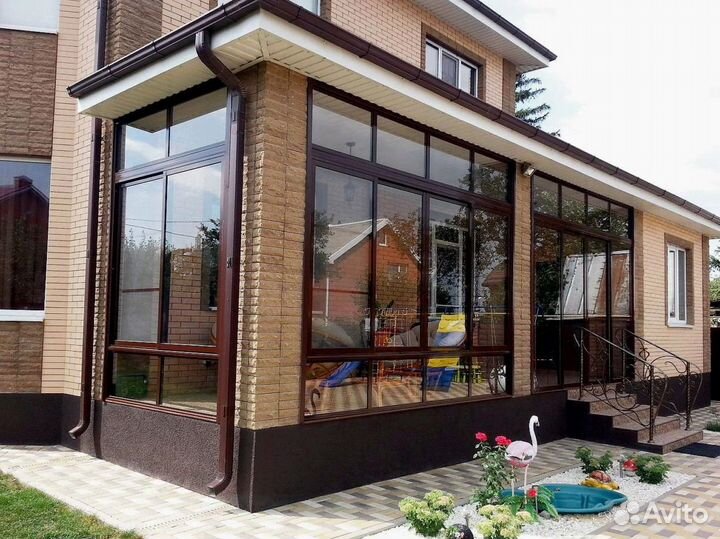 Пластиковые окна, остекление беседок и террас