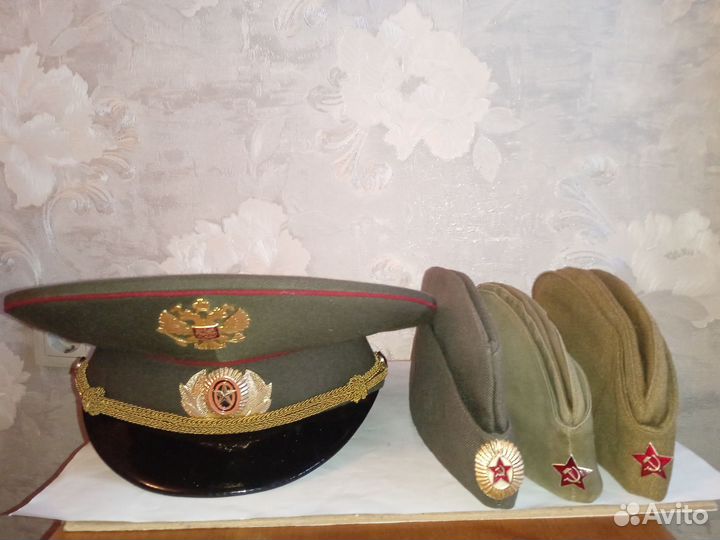 Фуражка, пилотки СССР