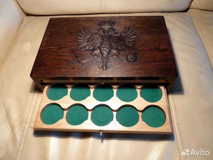 Сундучек для монет,мини мюнц,мюнцкабинет