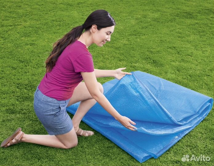 Солнечное покрывало для бассейнов 305 см Bestway