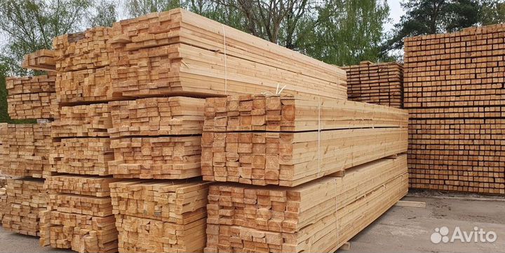 Доска обрезная 25х150 мм в мск и мо с доставкой