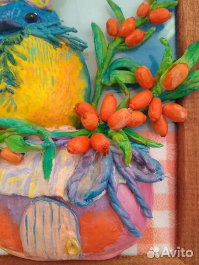 Интерьерная картина Птичка-синичка