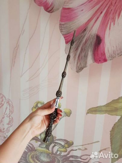 Новая бузинная палочка Дамблдора + держатель