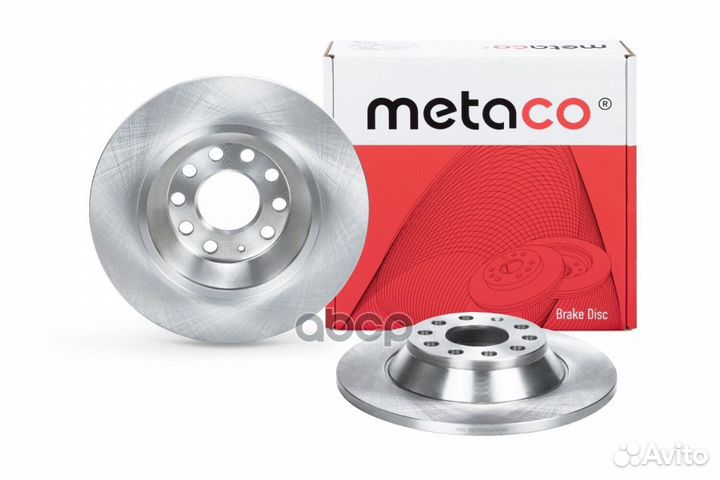 Диск тормозной задний '3060-142 metaco