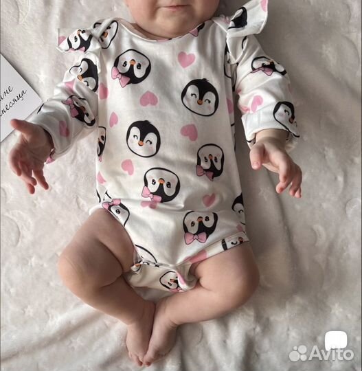 Костюм для девочки 2-6 месяцев