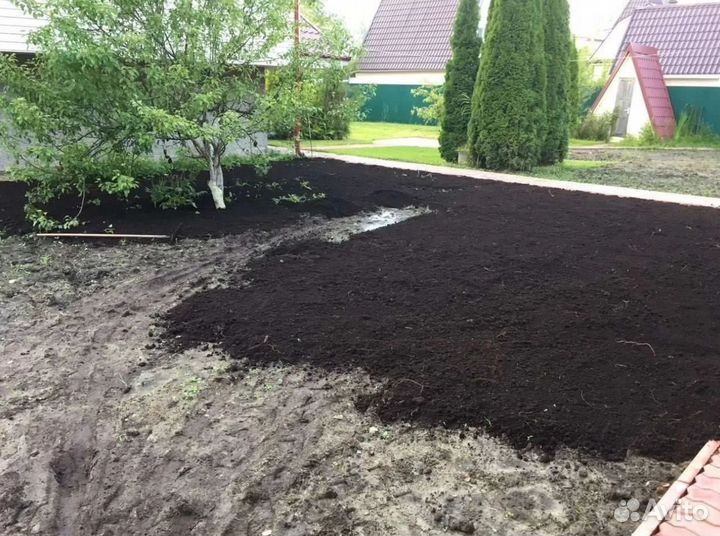 Земля Чернозём Перегной Почвогрунт Навоз