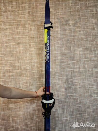 Лыжи детские с палками