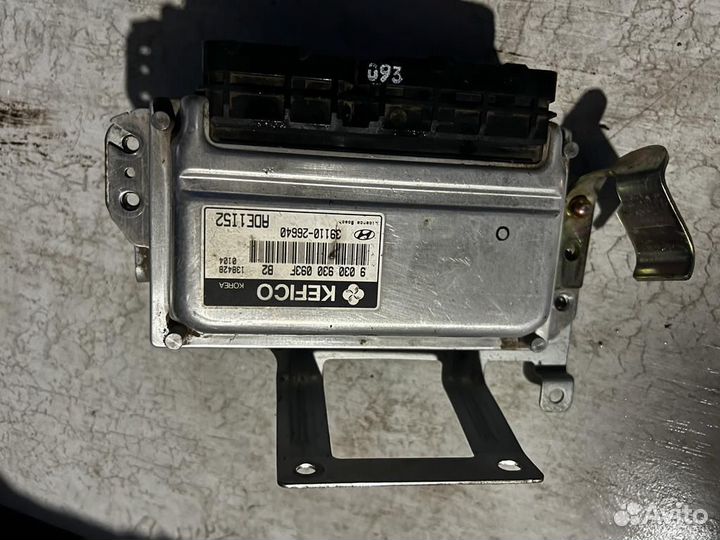 Эбу на hyundai accent