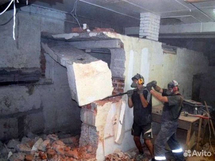 Демонтаж, Демонтажные работы, вывоз мусора