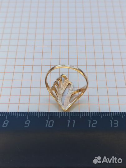 Золотое кольцо 585 проба