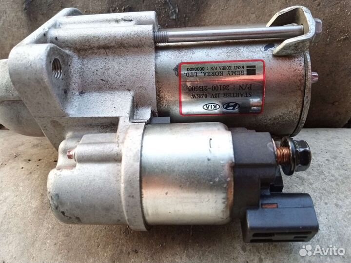 Стартер на hyundai solaris 2016