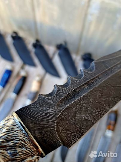 Ножи из дамасской стали