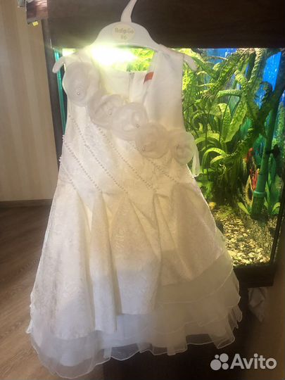Платье для девочки 92