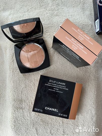 Chanel Eclat Lunaire or rose пудра бронзер