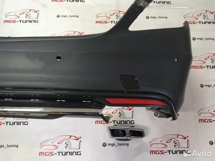 Задний бампер в сборе Mercedes S65 w222 AMG