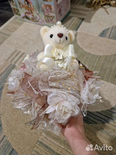 Букеты с мишками