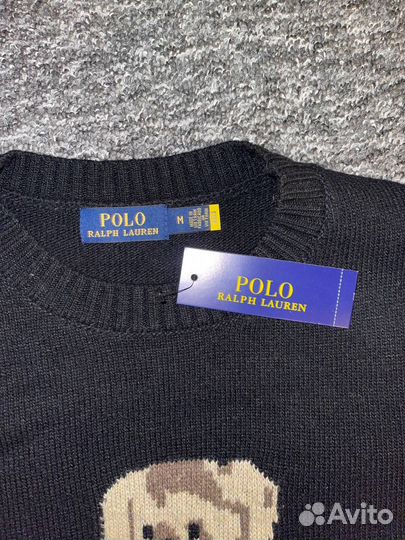 Polo ralph lauren свитер черный