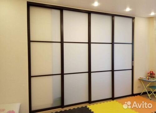 Раздвижные системы, межкомнатные перегородки