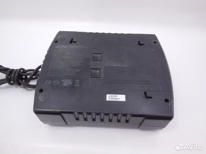 Ибп интерактивный APC Back-UPS ES 550 BE550G-RS С рабочей батареей